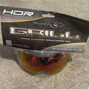 V-Force Grill Paintball Mask with HDR Lens Brandnew